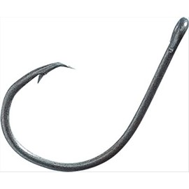 Eagle Claw Lazer Sharp L702G-4 Circle Non-Offset Hook, 10 Piece, Black