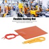 Hilitand Silicone Rubber Heating Mat, Silicone Heater Pad 12V 20W
