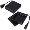 AEDIKO 2pcs 2 AA Battery Holder USB Switch 3V USB