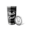 Maths Counts Stainless Steel Insulated Tumbler