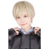 CLASSE PRO Cosplay Wig, Natural Short, Black 07