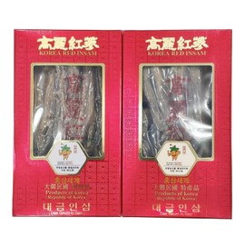 Korean Red Ginseng 4-Year Roots, Small Package - Under 50 Roots, 300g, Domestic Dried Red Ginseng, Fermented Red Ginseng, Geumsan Ginseng