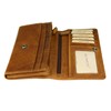 Hill Burry High-Quality Vintage Leather Women's Wallet Long Purse made