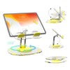 Generic Aluminium Alloy Foldable Rotation Tablet Stand & Phone Stand