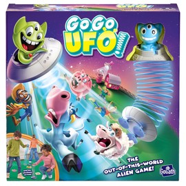 Goliath Go Go UFO, Board Games from 6 Years, Family Game for 2 to 6 People, Game with Movement that Promotes Fine Motor Skills