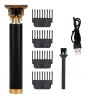 Recortadora Vintage Profissional T9 Negra Color Negro