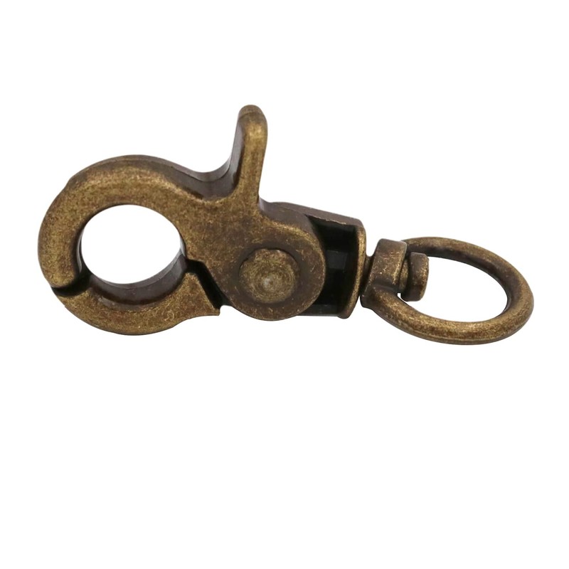 BIKICOCO 3/8'' Swivel Trigger Snap Hook Lobster Claw Clasp Spring