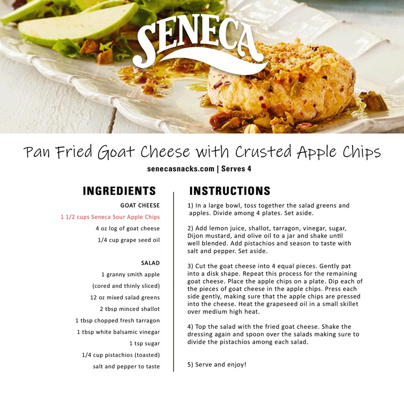 Seneca Sour Apple Chips | Made from Fresh Apples |