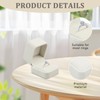 Vxiwscy Velvet Jewellery Ring Box Storage Box Gift Box for