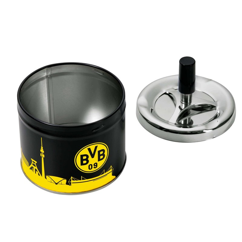 Borussia Dortmund BVB Ashtray with Lid, One Size