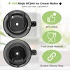 TranRantic Outer Bowl Lid for Ninja Creami NC301 Series, Reusable