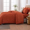 Litanika Oversized King Size Comforter Set with Sheets Burnt Orange