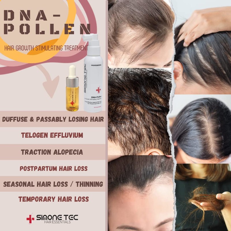Simone Tec Hair Essentials DNA-Pollen Hair Growth Stimulating Treatment 118ML