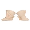 Face Flower Pot Sleeping Girl High Density Resin Drainage Hole