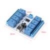 TOPINCN 8-Kanal 12VDC Typ-B USB Relais Tafel Modul Regler zum