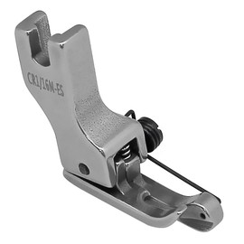 Fbshicung Industrial Sewing Machine Compensating Presser Foot Right Edge Guide Presser Foot with Spring #CR1/16N-ES
