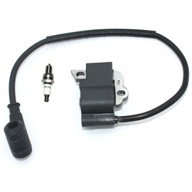 Ignition Coil Module With Spark Plug CMR6H For Stihl MS201 MS201T MS201C MS201 2-Mix MS201TC Chainsaw PN 1145 400 1303 1145 400 1310 0000 400 7011 CMR6H