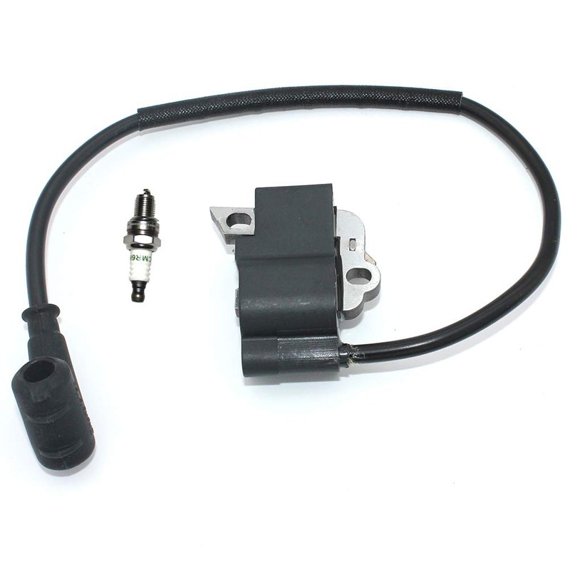 Ignition Coil Module With Spark Plug CMR6H For Stihl MS201
