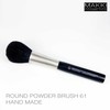 Makki Professional Round Powder Brush 61 Pure Goat Hair Natural