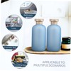 Baluue 2 Pcs Travel Size Shampoo Bottles Toiletry Containers Tight