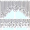 AIMALL 2PCS/Set White Lace Kitchen Home Window Cafe Curtain w