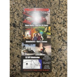 American Police Hall of Fame & Museum Brochure Flyer Guide Map Florida