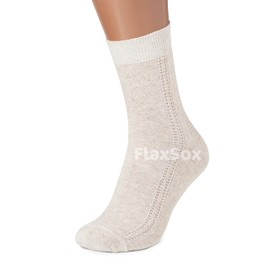 GreenWeave Earthwise - Calcetines de lino ultrafinos y transpirables para hombre, (10-PACK), 11-12