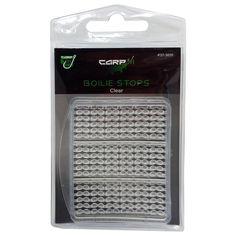 Carp On - Clear Boilie Stops 180 Pack (2 Frames