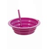 Sip-A-Bowl Cereal Bowl with Built-in Straw - Colors Vary -