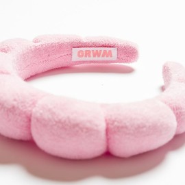 GRWM Puffy Hair Band - Baby Pink
