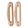 2PCS Pickup Mounting Ring Natural Maple Hard Decorative Single Coil
