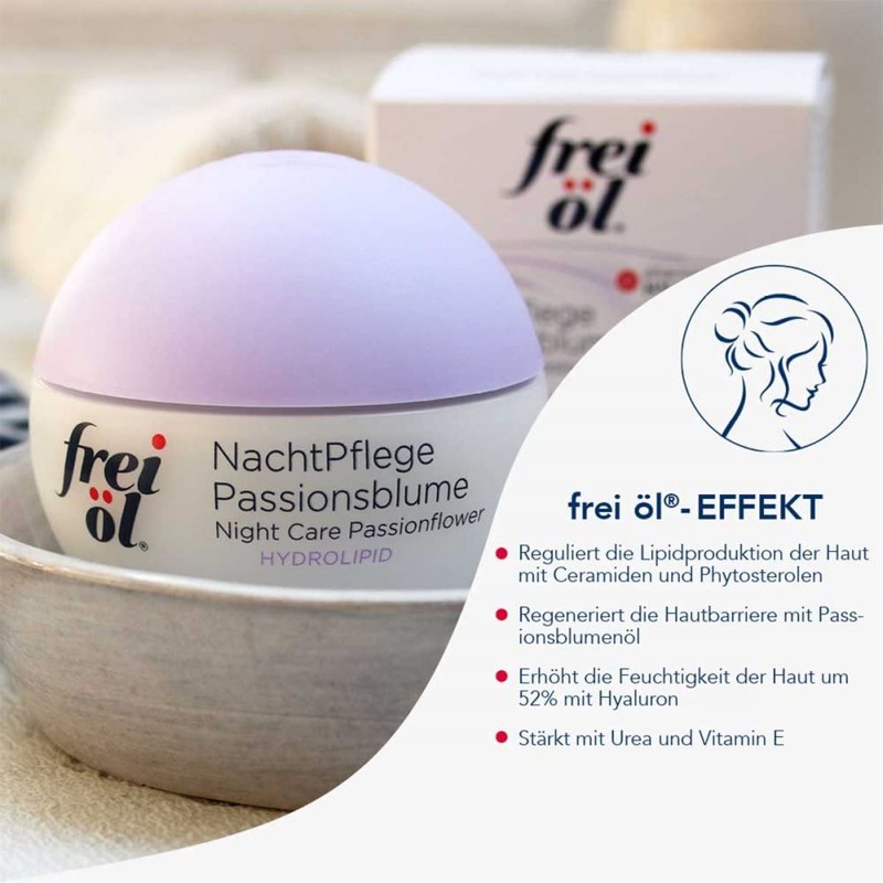 FREI Oil Hydrolipid Night Care Passion Flower Cream 50 ml