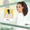 YEAME Ponytail Extension, 14 Inch Short Claw Clip in Wavy