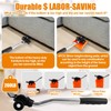Heavy Duty Furniture Dolly 360° Rotating 4 Wheels, Furniture Movers