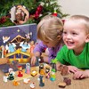 Lighted Nativity Set for Kids, Nativity Advent Calendar 2025 with