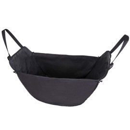 Napolex JK-103 Car Storage Bag, Hammock Bag 2, Black, Large Capacity, Easy Installation, Just Slide the Belt Through the Front and Rear Headrests