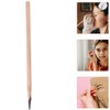 Beavorty Elegant Wooden Eyebrow Pencil 3pcs Kit Long-lasting Waterproof for