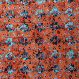 Wogeka - Sarong 170 x 110 cm - Opaque Beach Towel Pareo Wrap Skirt Loop Stole Red Blue Sar93