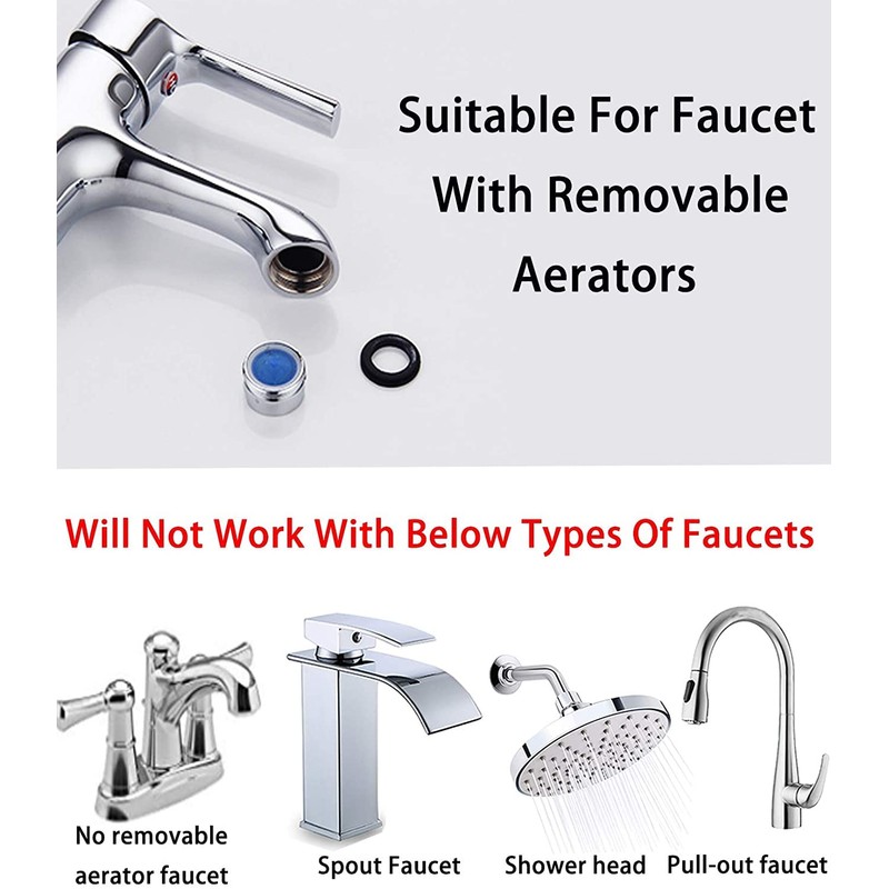 Generic Basin Handheld Shower Set, Sink Hose Faucet Sprayer Attachment,