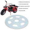65 Tooth Chain Sprocket Carbon Steel 6 Holes 37mm Bore