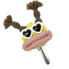 macaroni edge mascot with yarn mascot key cover, key case,
