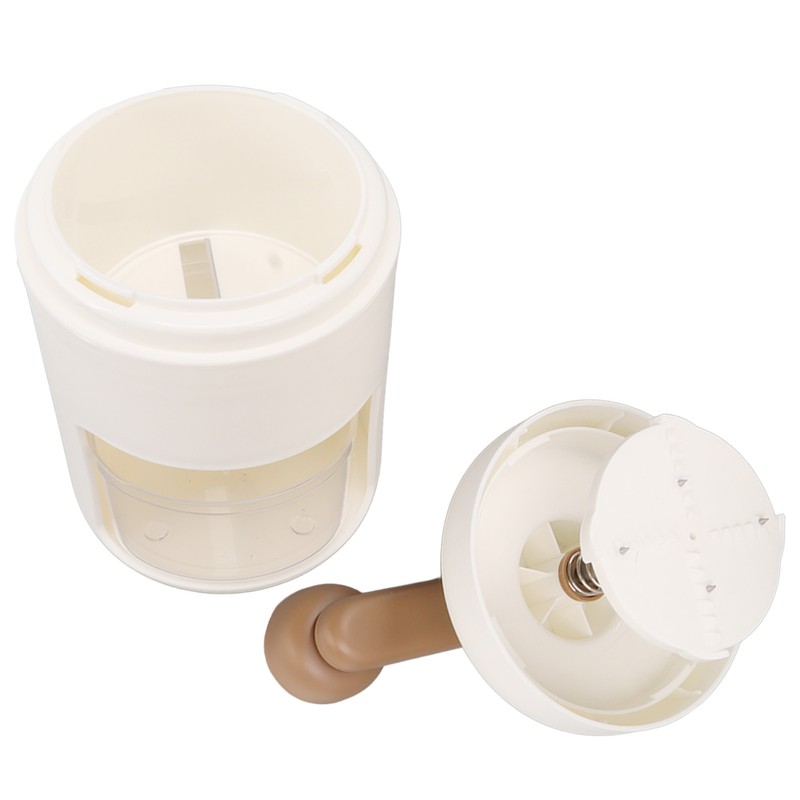 Manual Ice Crusher Hand Ice Shaver Machine Snow Cone Maker