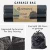 Aitodos® 20 Stück Haushaltsmüllsäcke 100 l, Insgesamt 2 Rollen, 10