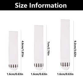 30 PCS Picture Hanging Strips, Frame Hanging Strips, Picture Canvas Hanger No Nails, for Walls, Picture Frames, Posters & Photos