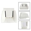FZJDSD 2PCS Mist Gray Driver Side Bottom Replacement Cloth Seat