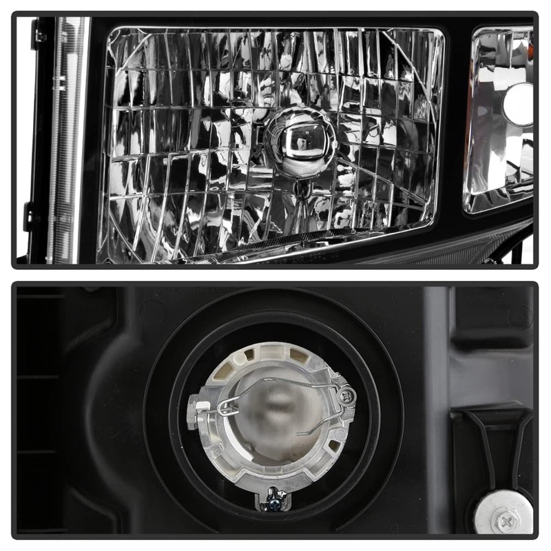 ACANII - For 2006-2014 Honda Ridgeline Headlights Headlamps Replacement 06-14