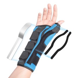 Férula de pulgar tipo espica - Soporte para muñeca izquierda/derecha para el síndrome del túnel carpiano, tenosinovitis de De Quervain, alivio del dolor por artritis y esguinces - Estabiliza
