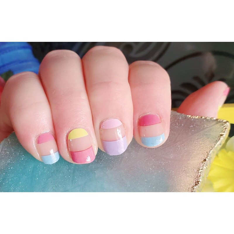 Nail Show Color Nail Polish Strips, 16ct. NSt026. Gorgeous Read