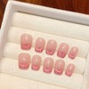 Wsliana Handmade Press On Nails Short- Cute Square Shape with