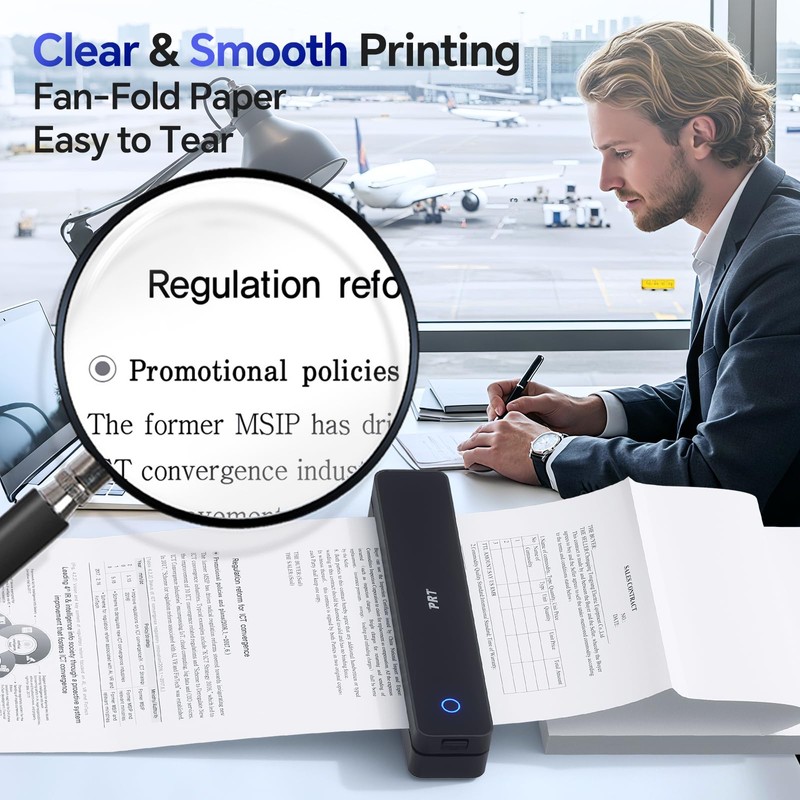 iDPRT MT610 Thermal Printer Paper 8.5 x 11 for MT610